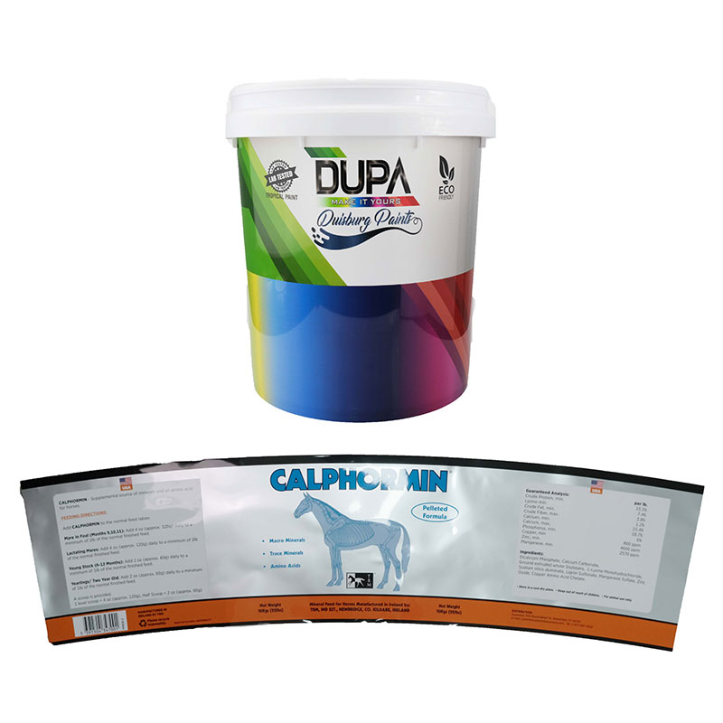 Formowanie wtryskowe wiadra z powłoką w etykiecie formy